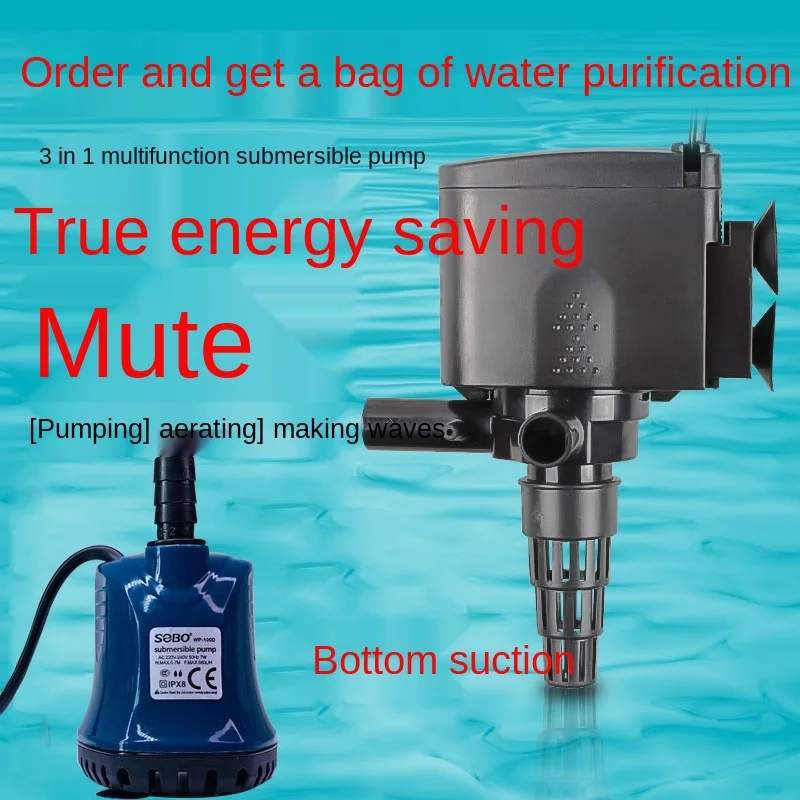 sobo aquarium accessories fish tank water internal filter pump