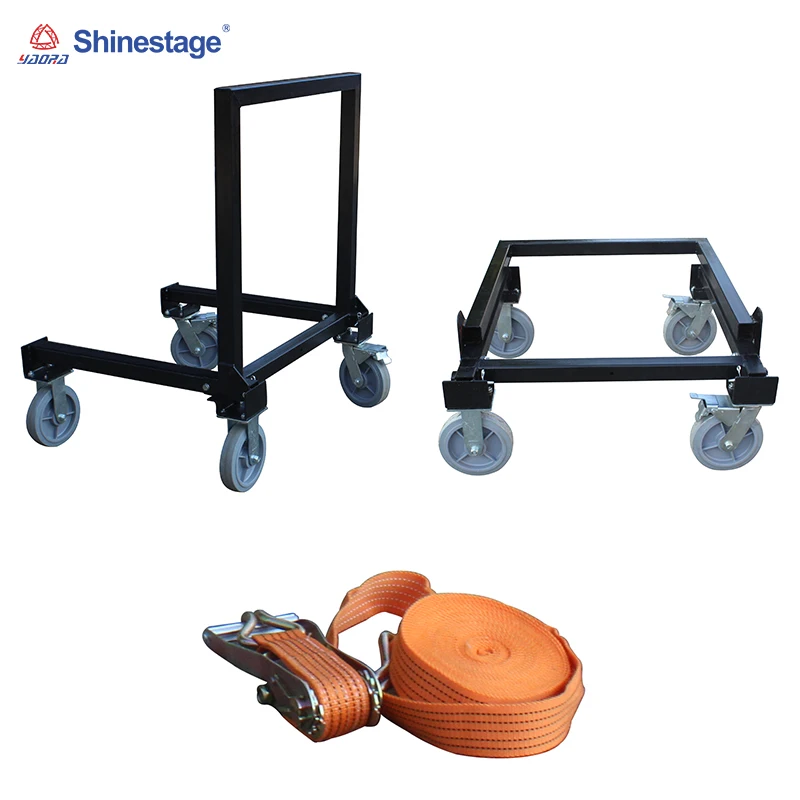 Тележка для опорной пластины, аксессуары для сцены, наружная алюминиевая сценическая система