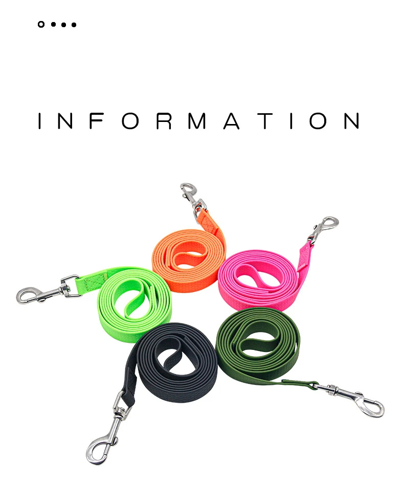 Pets Waterproof Dog Training Leash Durable Dog Line Lead Durable Training Rope Outdoor Long Leash with Different Colors