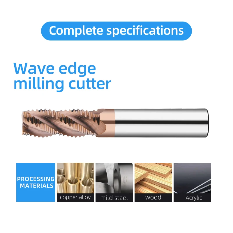Carbide End Mill tungsten steel Milling Cutter Milling Cutter For Aluminum cutter End Mill Fresas CNC Cutting Tool