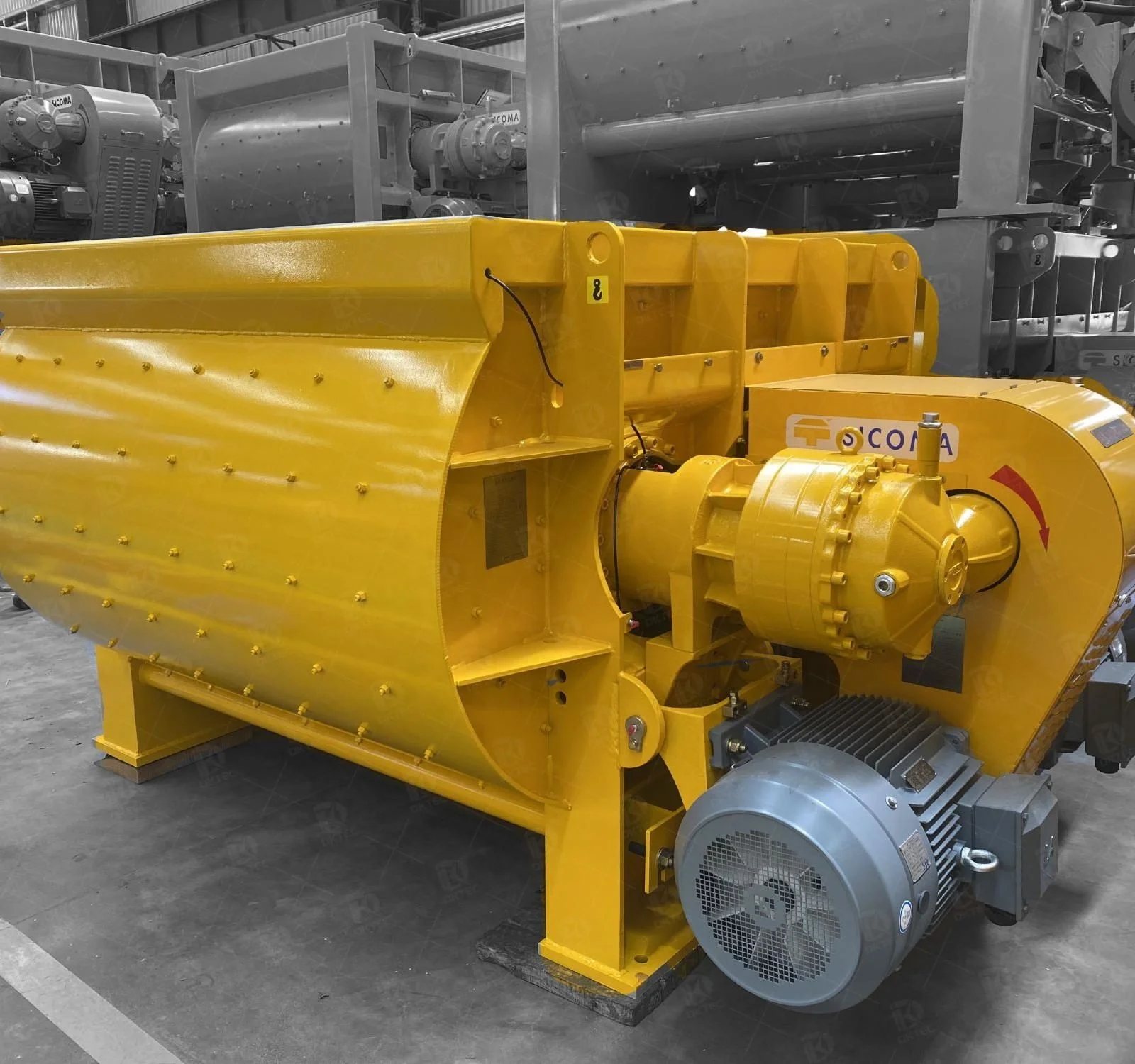 Italy Sicoma Concrete Mixer mao3000 js3000 3 Yard Concrete Machinery Mixer