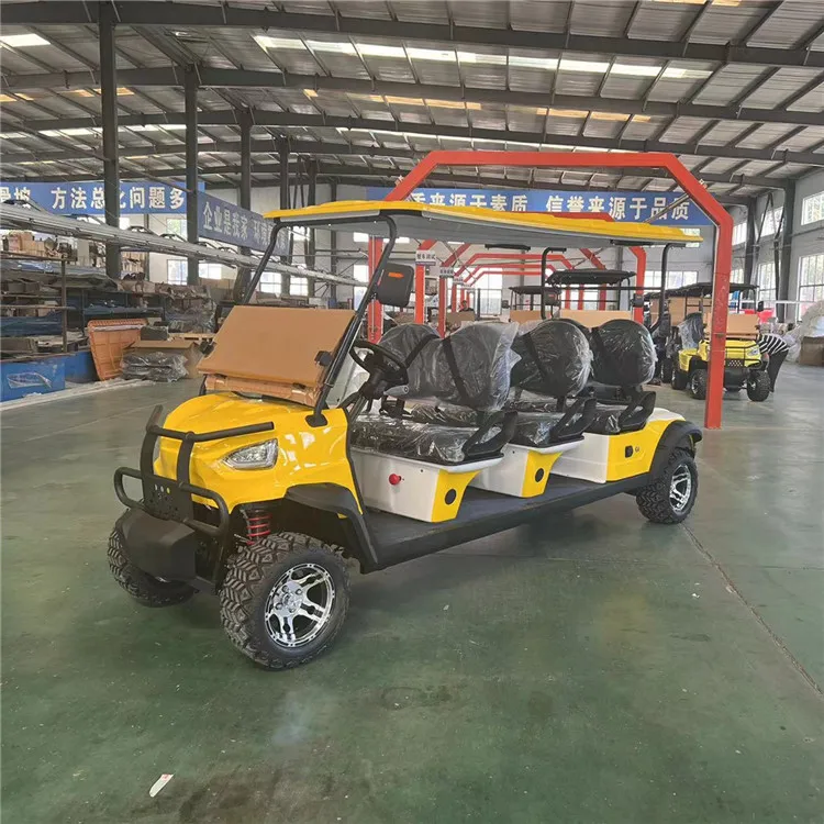Chinese Supplier High Quality Golf Cart 6 Seats Buggy Car Electric Golf Carts