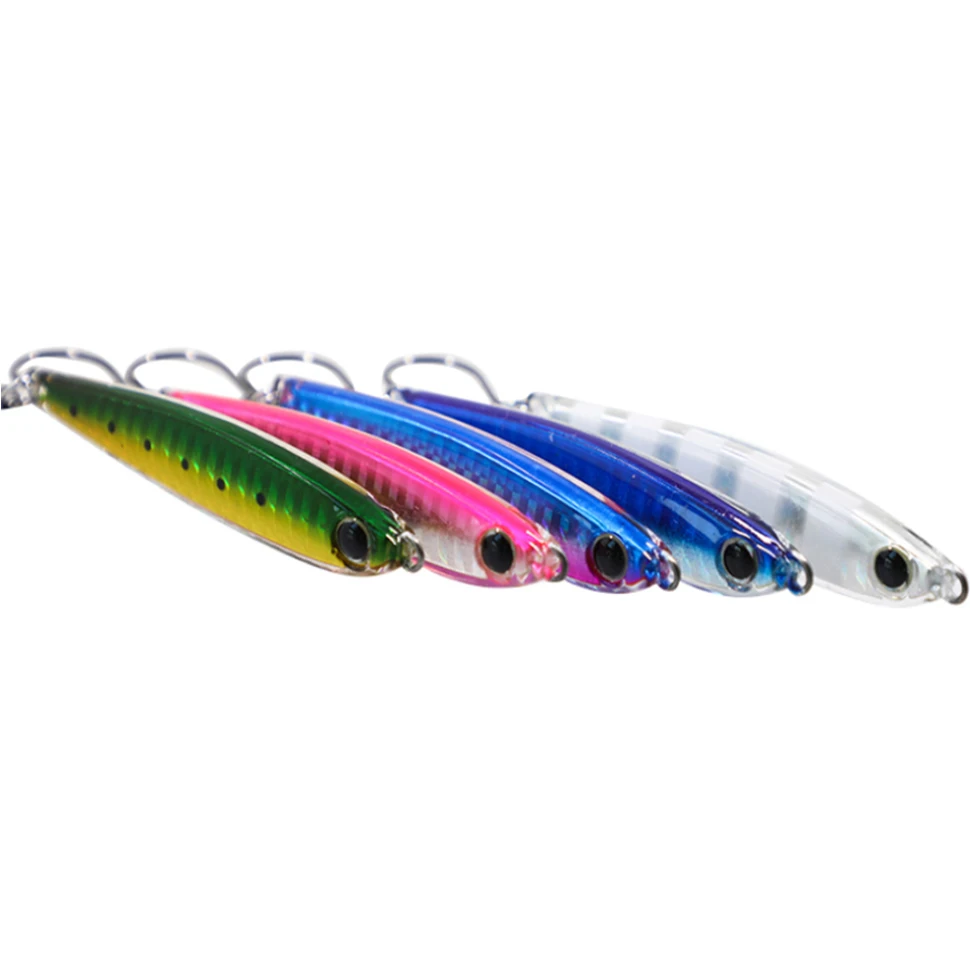Epoxy Resin fishing lures OEM resin coated lead jig lure jigging metal baits