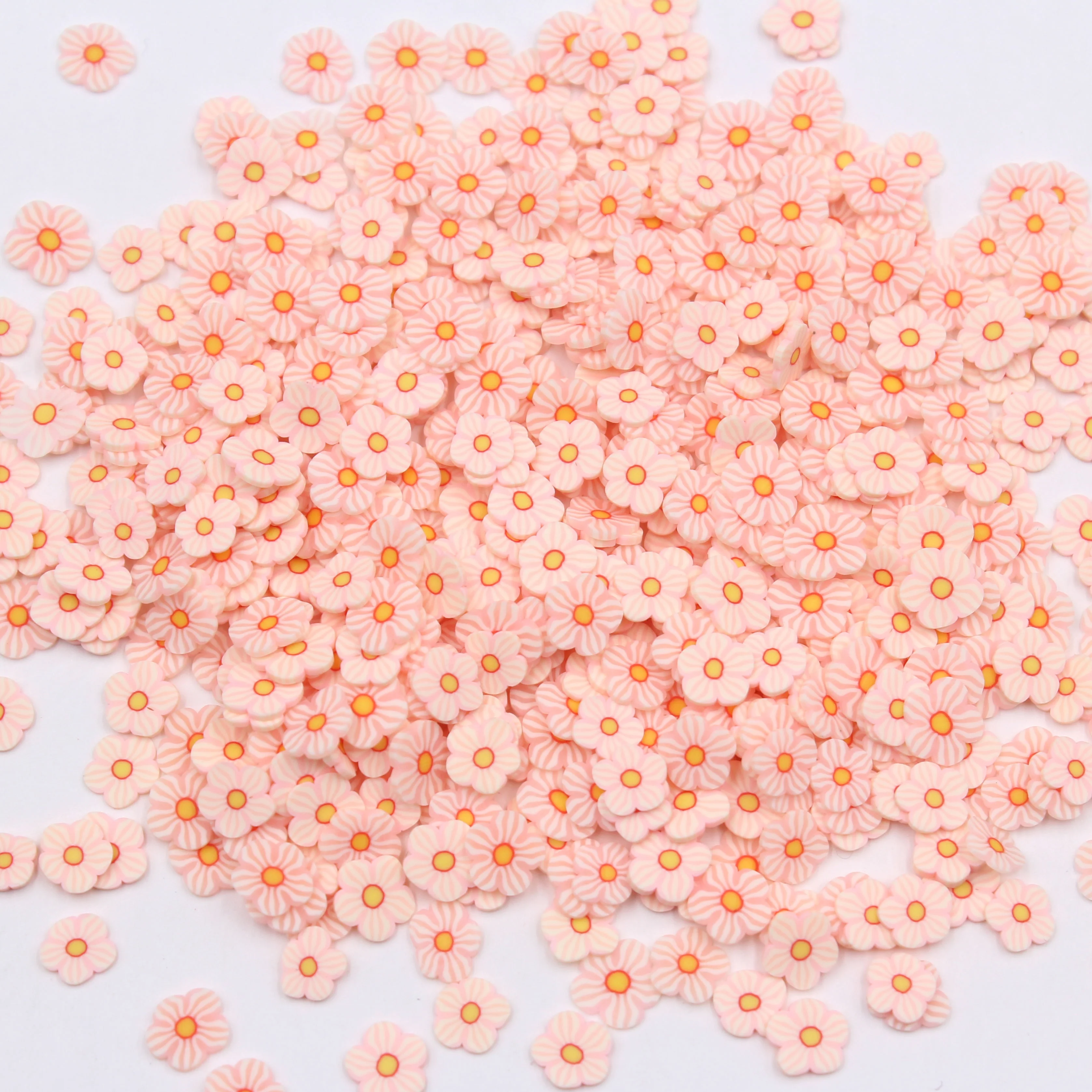 Супер качество 1 кг мягкий прочный чехол с изображением цветов гончарные изделия ломтиков из полимерной глины цветок декоративная обсыпка набор «сделай сам» для Шейкер