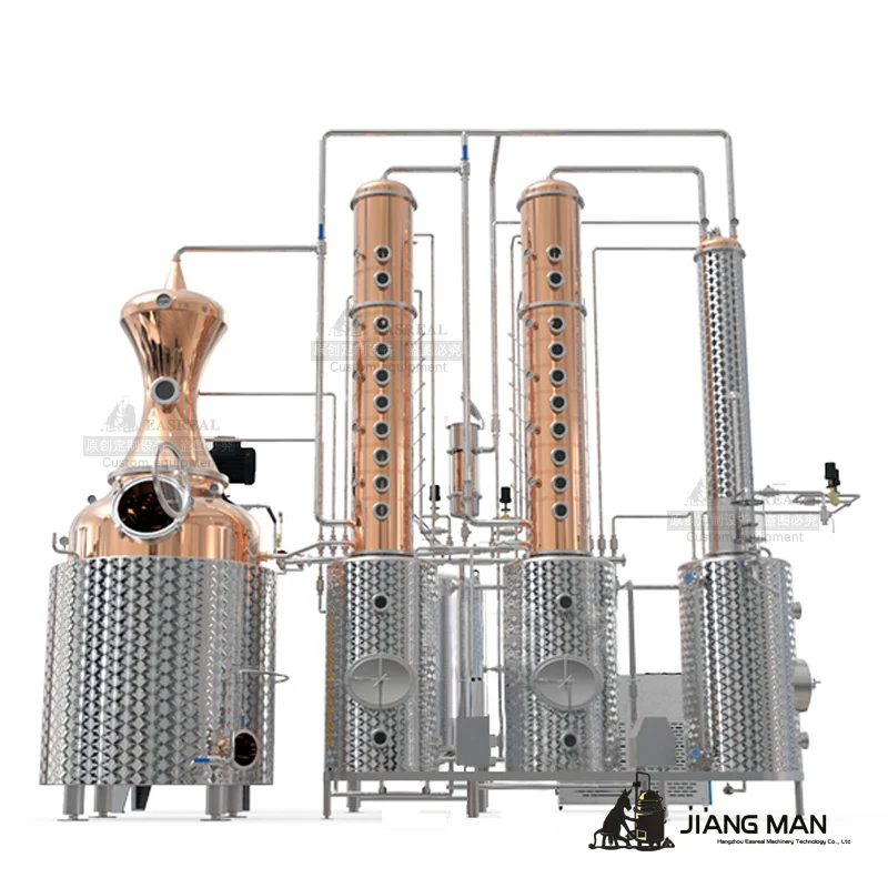 2000l 96% ABV Vodka Rum Brandy Copper Column Distiller
