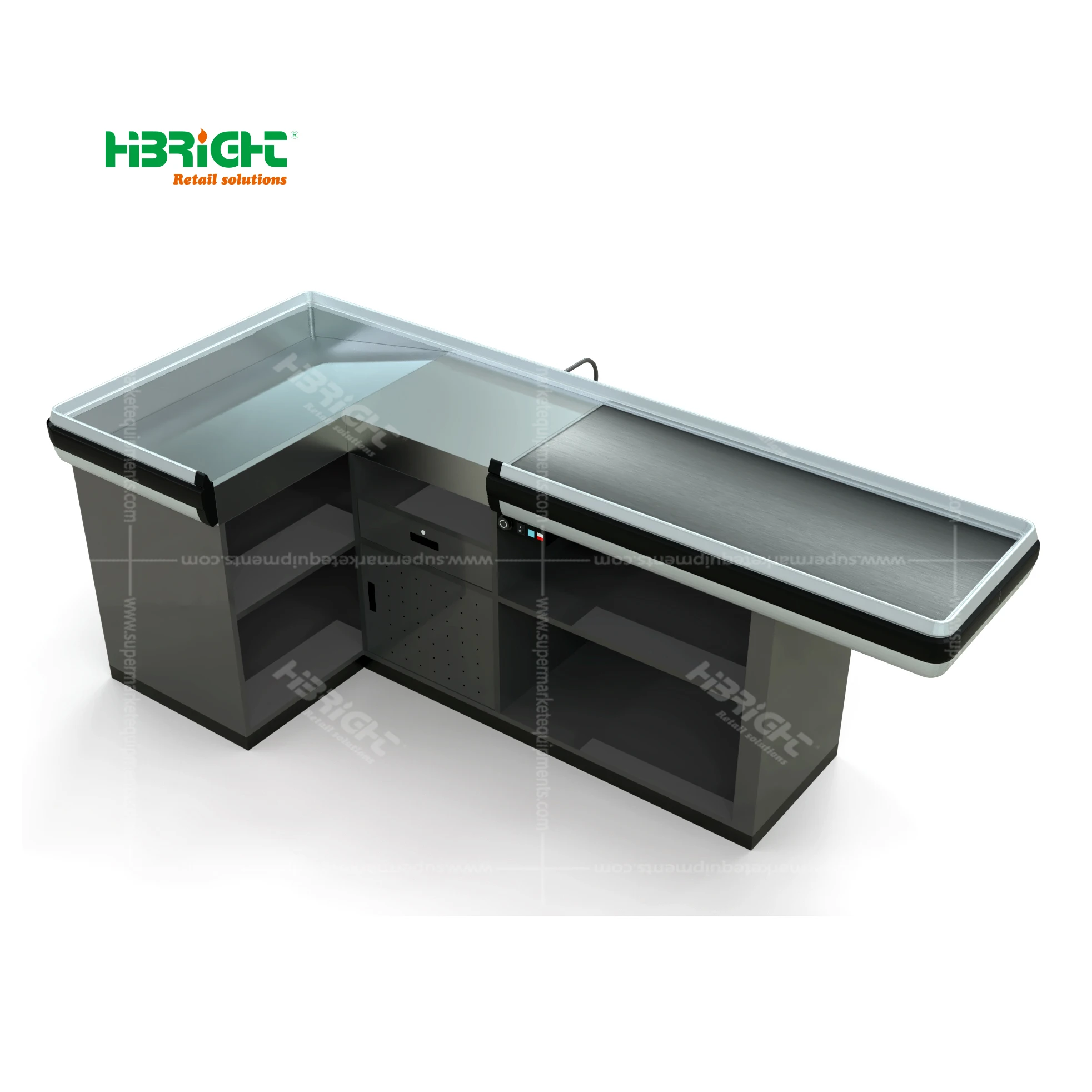 supermarket retail store wide used checkout counter cashier