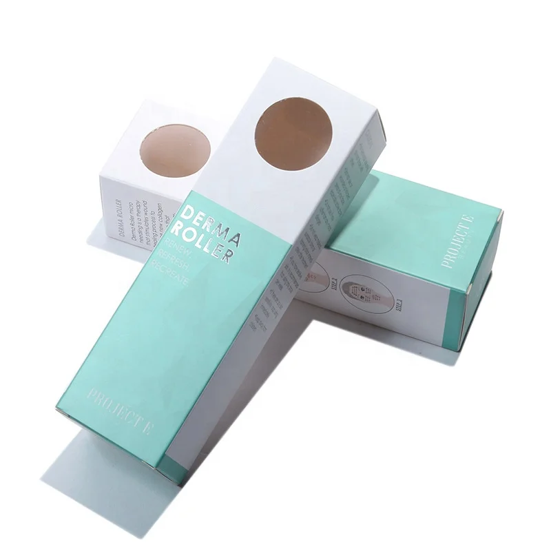 High Quality Foldable Luxury Paper Card Skincare Packaging Box Reverse Tuck End Cosmetic Box
