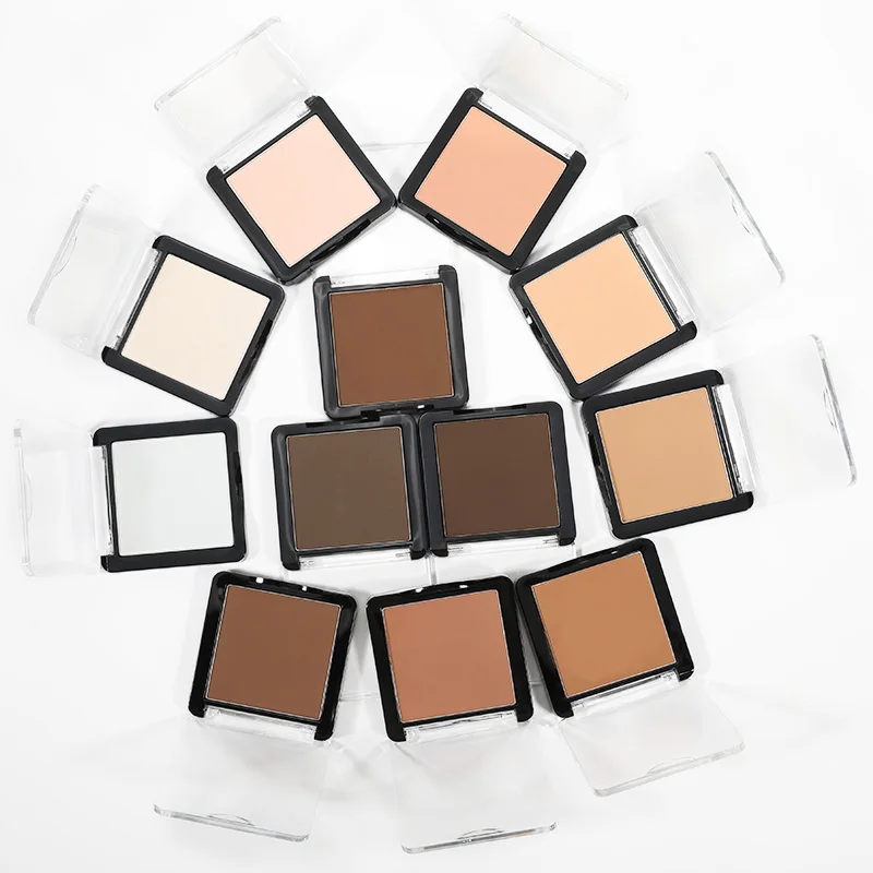 Ochain Hot Selling Makeup Natural Waterproof  Compact Foundation Pressed Powder