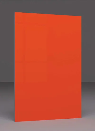 1220 x 2440mm High Glossy UV Laminated 4x8 Melamine MDF Plywood board for Furniture