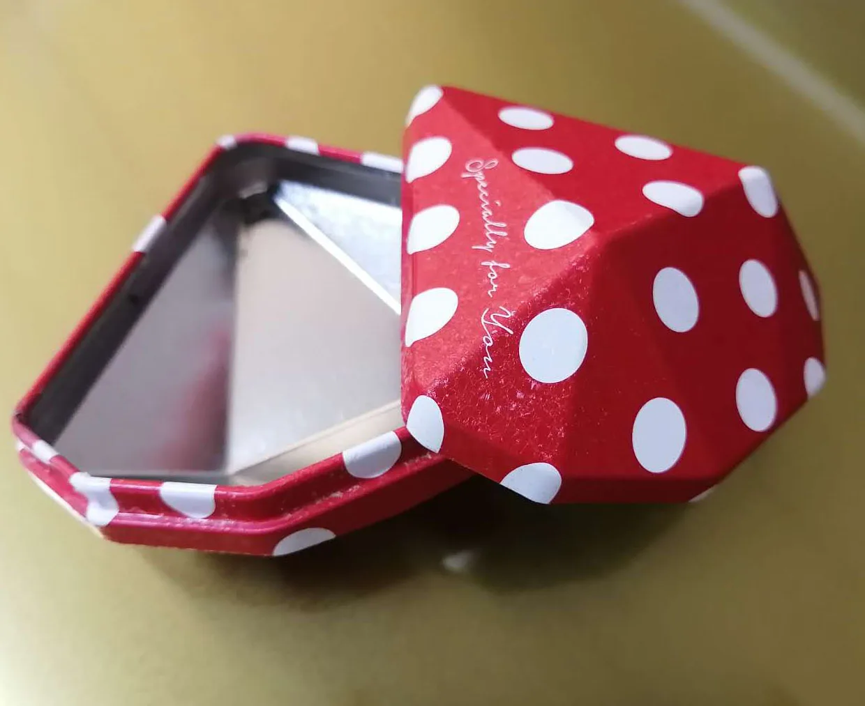 Verfied factory  shaped craft jewelry  gift metal boxes