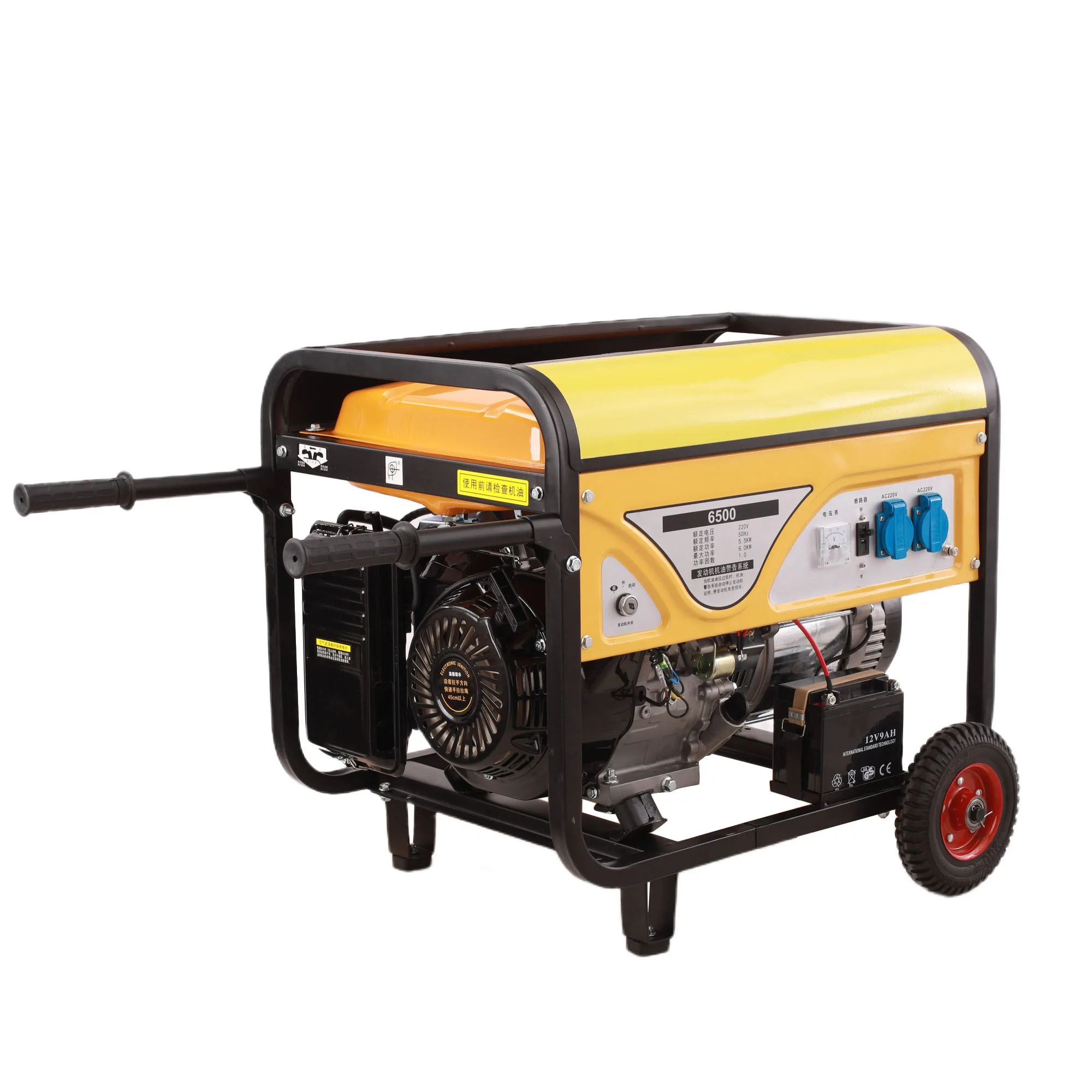 New Type Low Noise Portable Low Consumption Gasoline Generator For Farm