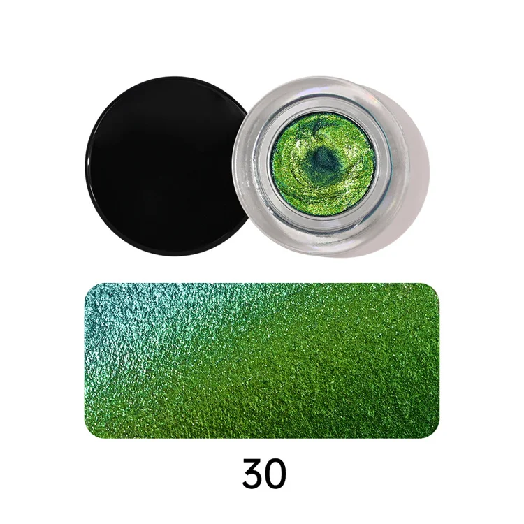 Custom Logo Single Performance Face Color Makeup Eyeliner Eye Shadow High Pigmentation Custom Multichrome Eye Shadow Chameleon