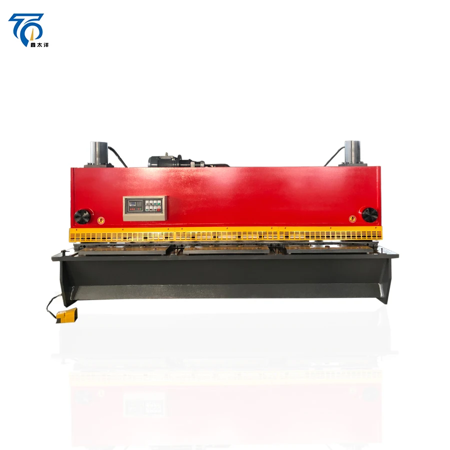 8mm Thickness Hydraulic NC Steel Shearing Machine, Inverter from Taiwan delta