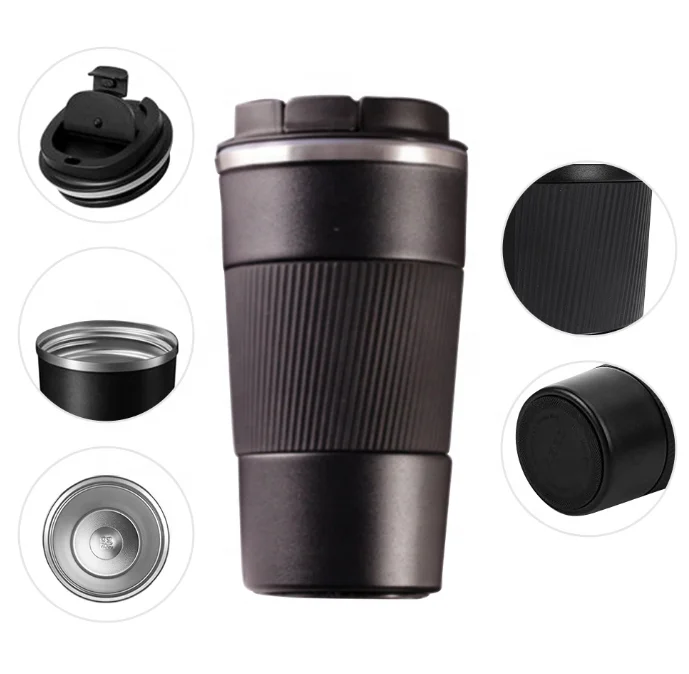 Travel coffee mug spill proof cheap reusable coffee travel mug with seal lid vacuum cup coffee cup