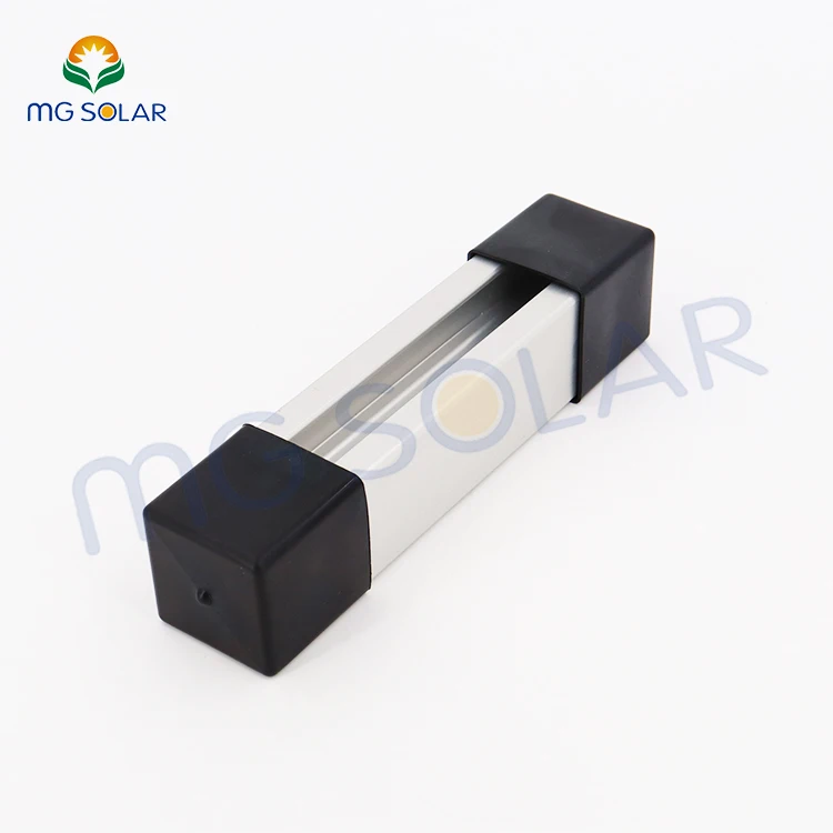 EPDM Solar Panel End Lid For Rail For Protect The Rail From Water Rail End Cap