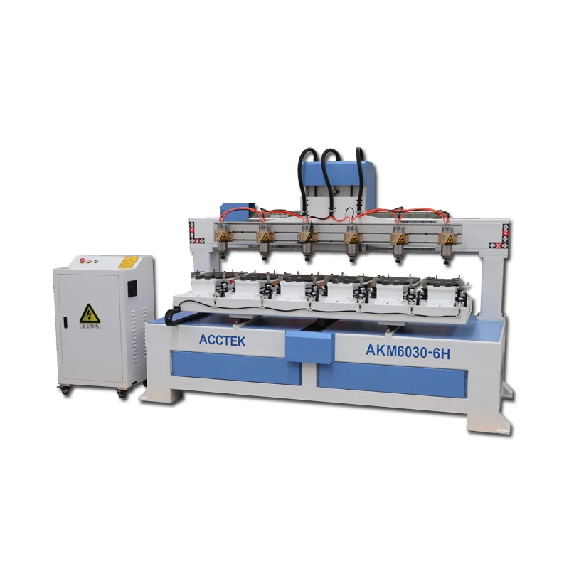 Professional Tennis Racket Carving Machine With Multi Heads Racket CNC Router Making Machine For Sale