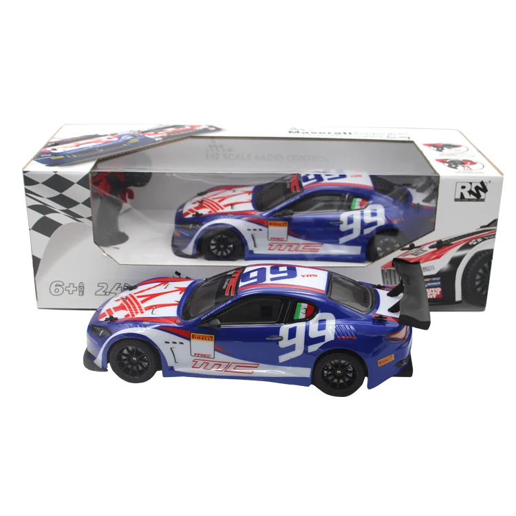 Hot selling 1:12 series simulation Licensed Maserati remote control rc racing cars with lights Radio Control Toys