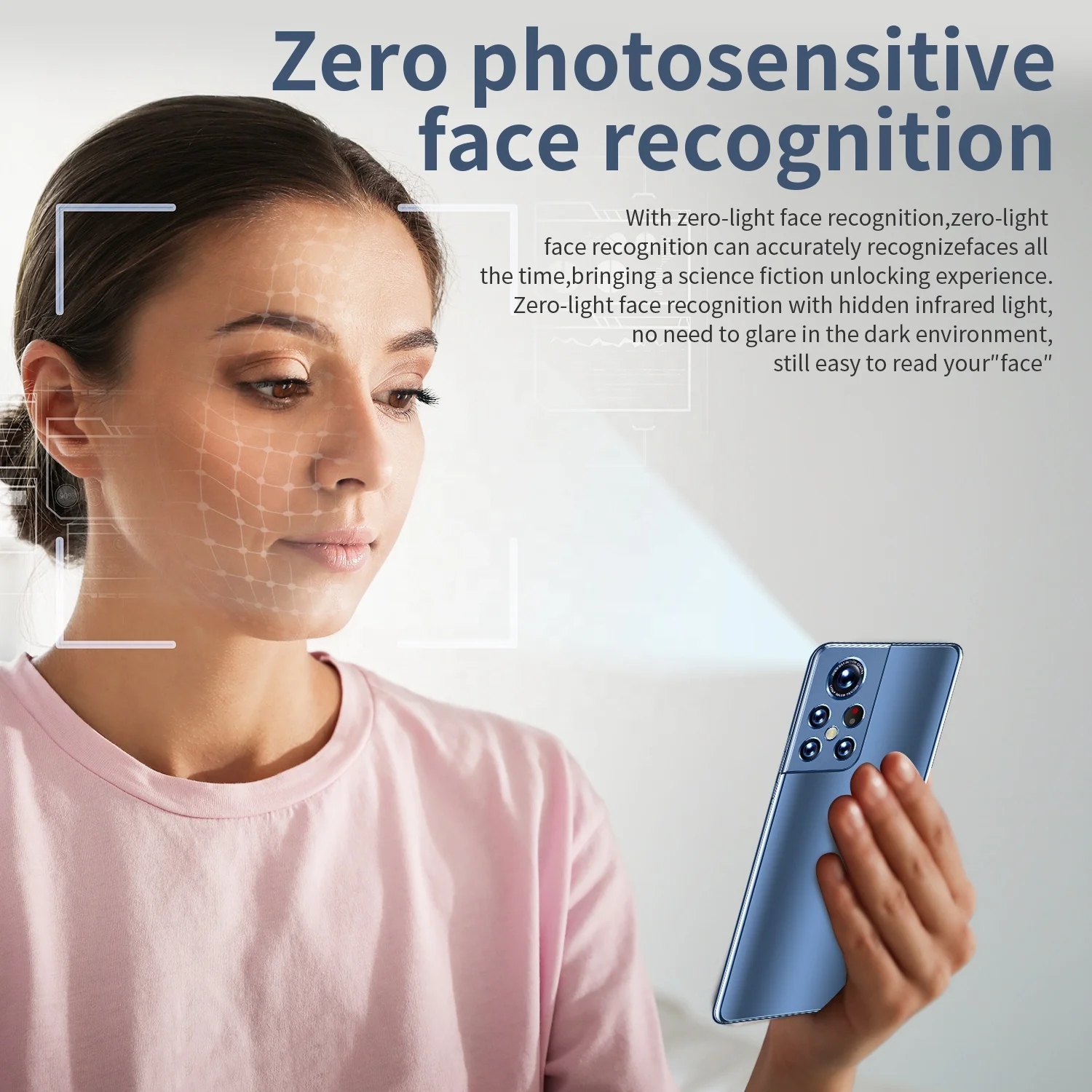 XINZY  OEM  5G  New Design S22 U smartphone 6.9 HD Full Screen 16+512GB Dual SIM SmartPhone 6800mAh Android Mobile Phone