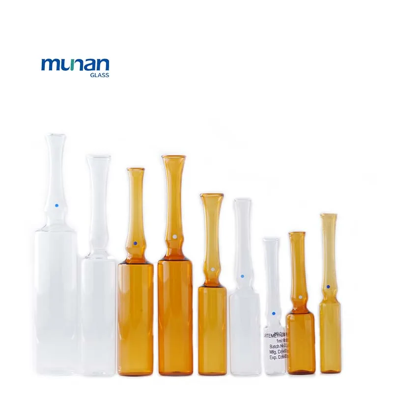 Factory High quality ISO YBB Standard 25 Ml pharmaceutical glass ampoule glass medication ampoules