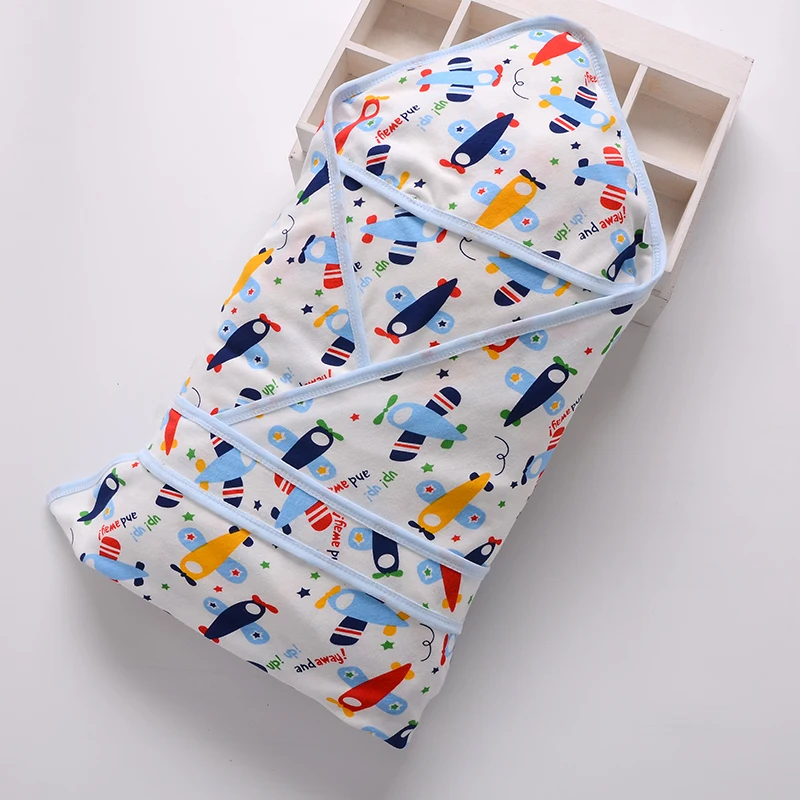 Hot Sell Cute 0-6 Years Old Baby Sleeping Bag Cotton Baby Swaddle Blanket for Bedroom