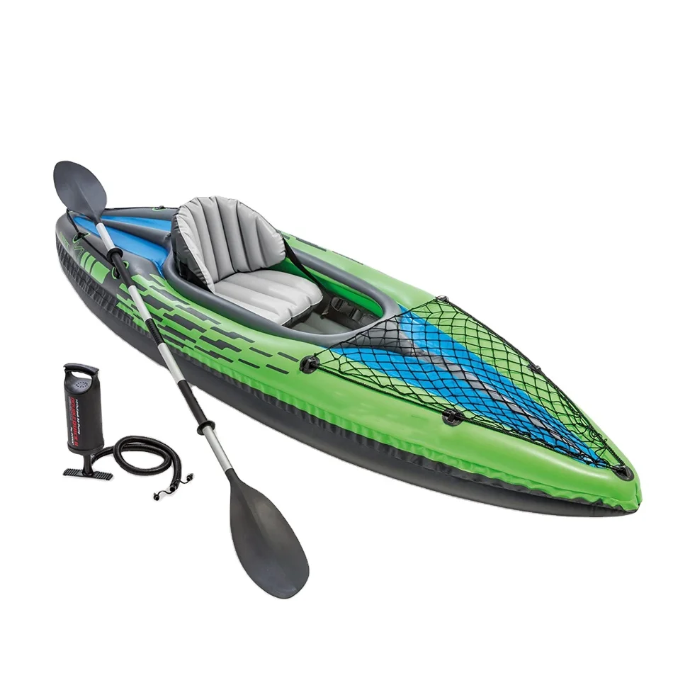 Inflatable Kayak Professional angler kayaking, fishing kayak