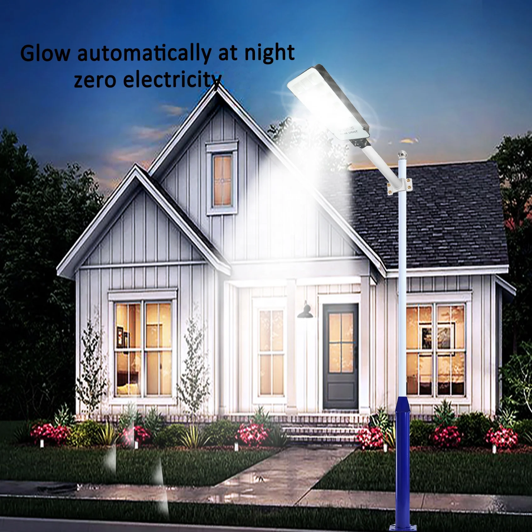 Wholesale Customization outdoor 100 200 300W  Industrial grade ip65 waterproof solar street light