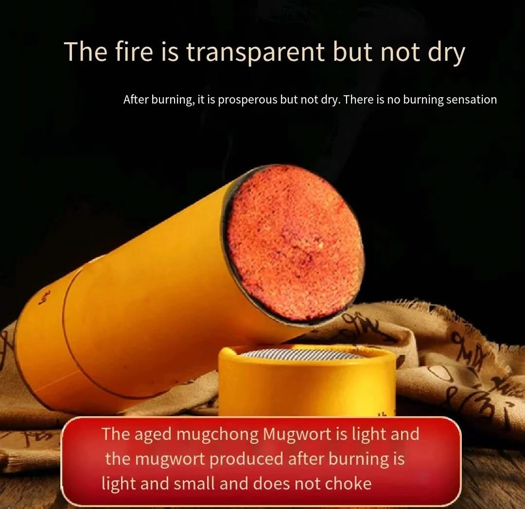 Hot Selling Moxa stick moxa tube thickening thunder fire moxibustion pure moxa