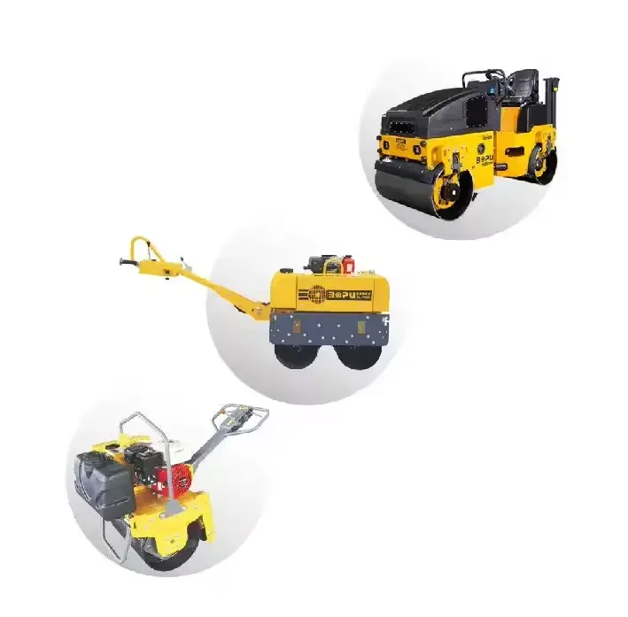 Small Single Drum Diesel Gasoline Hydraulic Rubber Tire Soil Asphalt Compactor Compacting Road Roller Machine