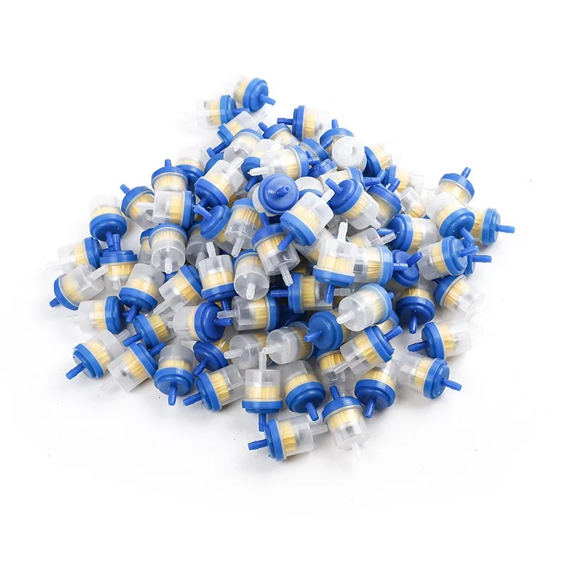 Motorcycle GY6 pedal off-road ATV ATV scooter gasoline filter with magnet oil cup filter element yellow