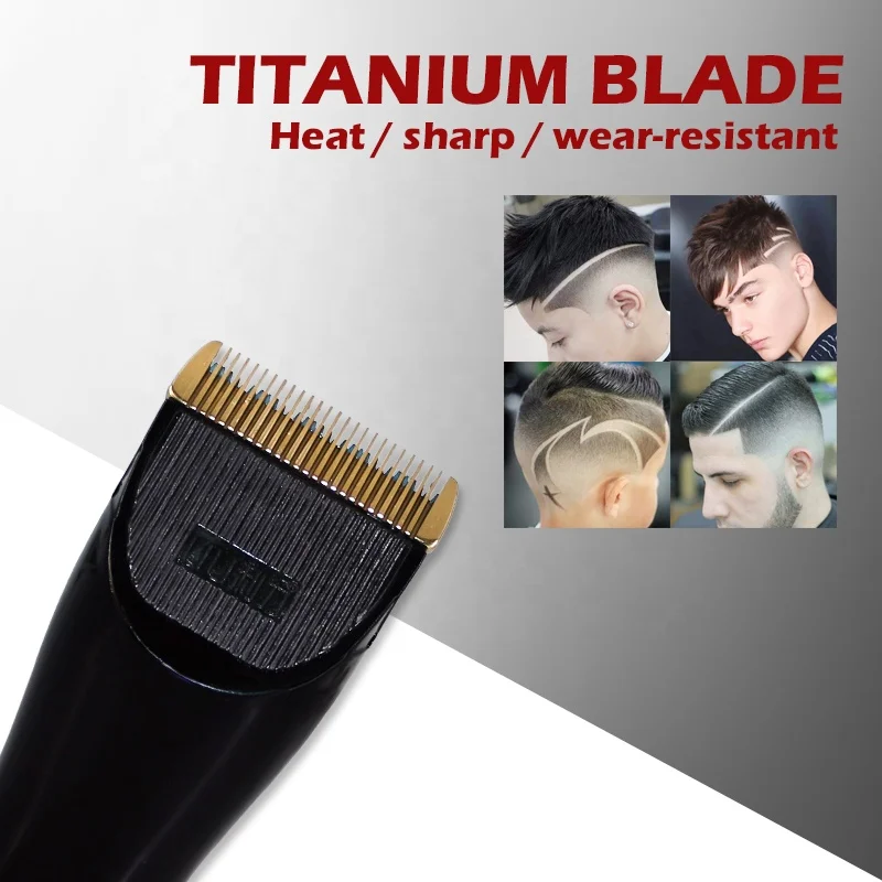 Hair Trimmer Rechargeable Electric Hair Clipper Men Cordless  Adjustable Ceramic Blade Hair Cutting Machine With packing box