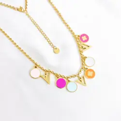 Ювелирные наборы из нержавеющей стали, металлические серьги, подвеска, цвет, подарок на день Святого Валентина, роскошные брендовые поставки, рынок США и Мексики