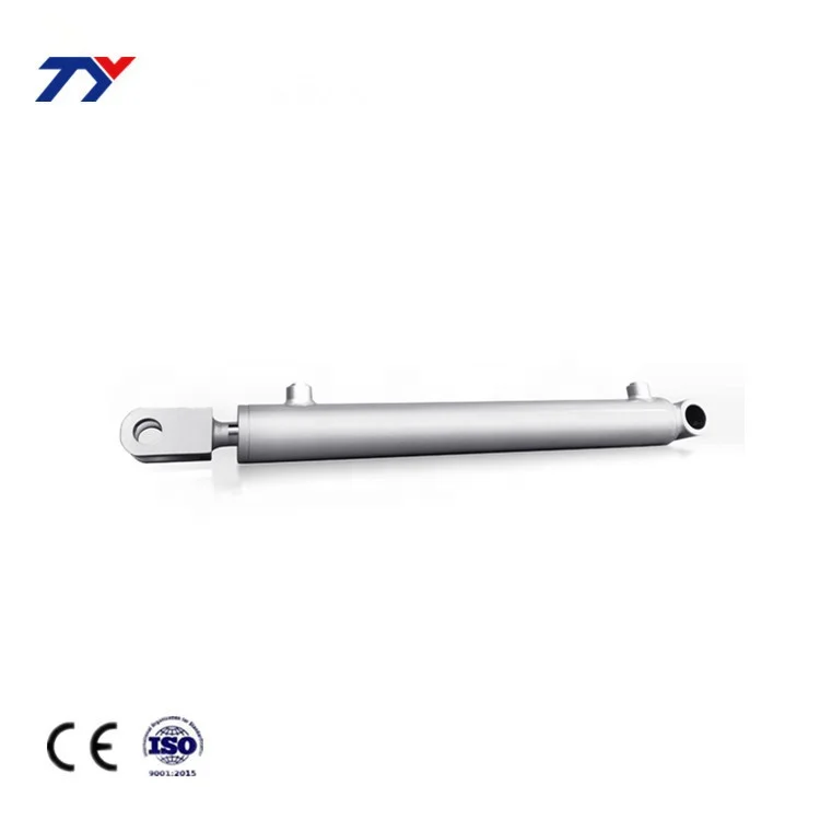 Two way small mini piston hydraulic cylinder price with rod hoses seal for barber chairs