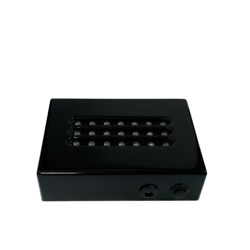 Three Lines White lights Piano Black Lacquer Wooden Led Light Base s for Crystals