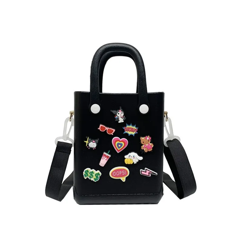 High Quality Women Beach Waterproof Tote Bags Summer Small Totes Fashion Eva Plastic Silicone Bag With Holes