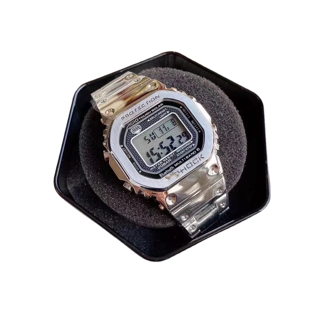 Оптовые Смарт-часы модные спортивные часы для G shock стиль DW-5600 luxurydigital электронный девушка