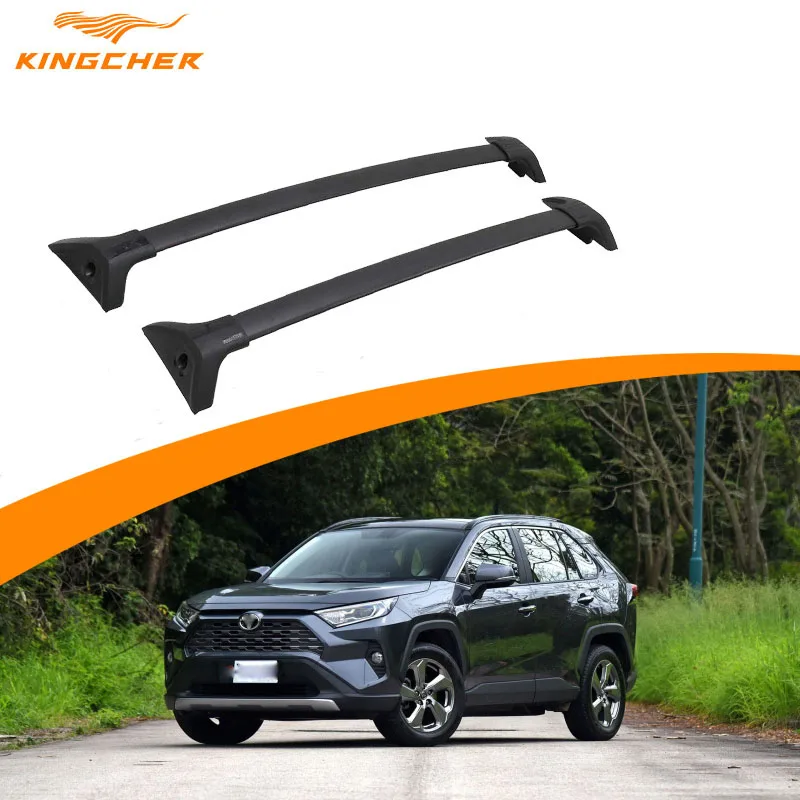 KINGCHER High Quality metal crossbar roof rack fit for Toyota RAV4 2019 2020 2021 2022