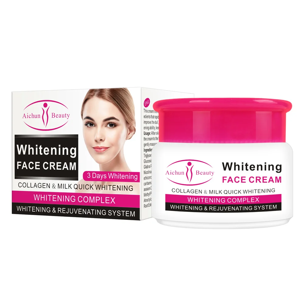 Aichun Beauty 3 дня увлажняющий натуральный яркий отбеливающий крем для ухода за кожей