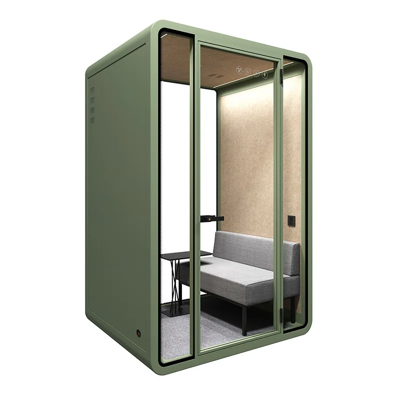 Hot sale Soundproof cabin of musical instrument conference hall in office broadcasting room