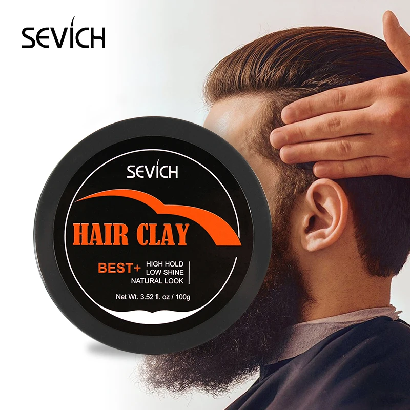 OEM 2019 natural matte organic men hair clay