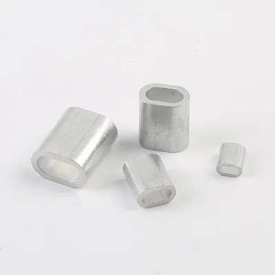 High quality best selling Cable fitting DIN 3093 Aluminum Ferrule/Oval Aluminum Sleeve