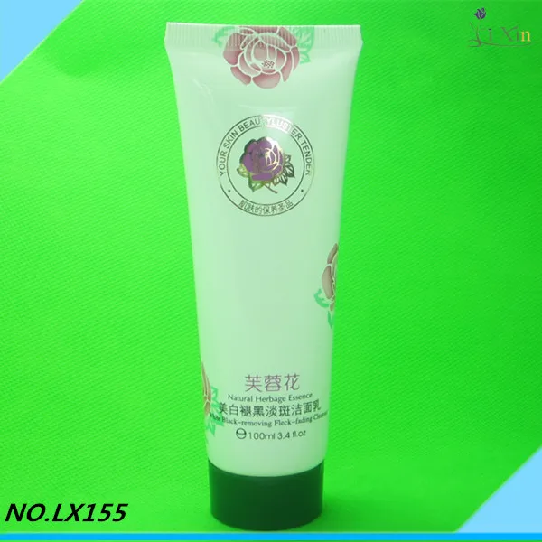 100ml Empty hand cream tubes cosmetic packaging ABL/PBL aluminum plastic laminated face cream tube with screw cap