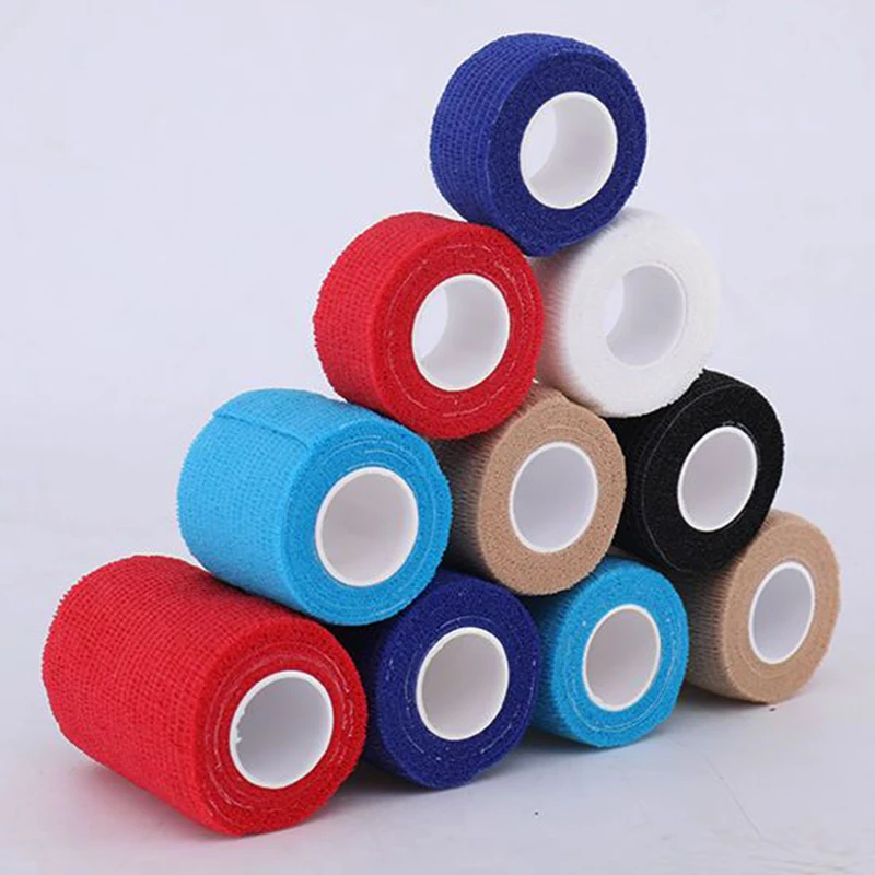 Manufacturer crepe latex free nonwoven skin custom color adhesive bandage