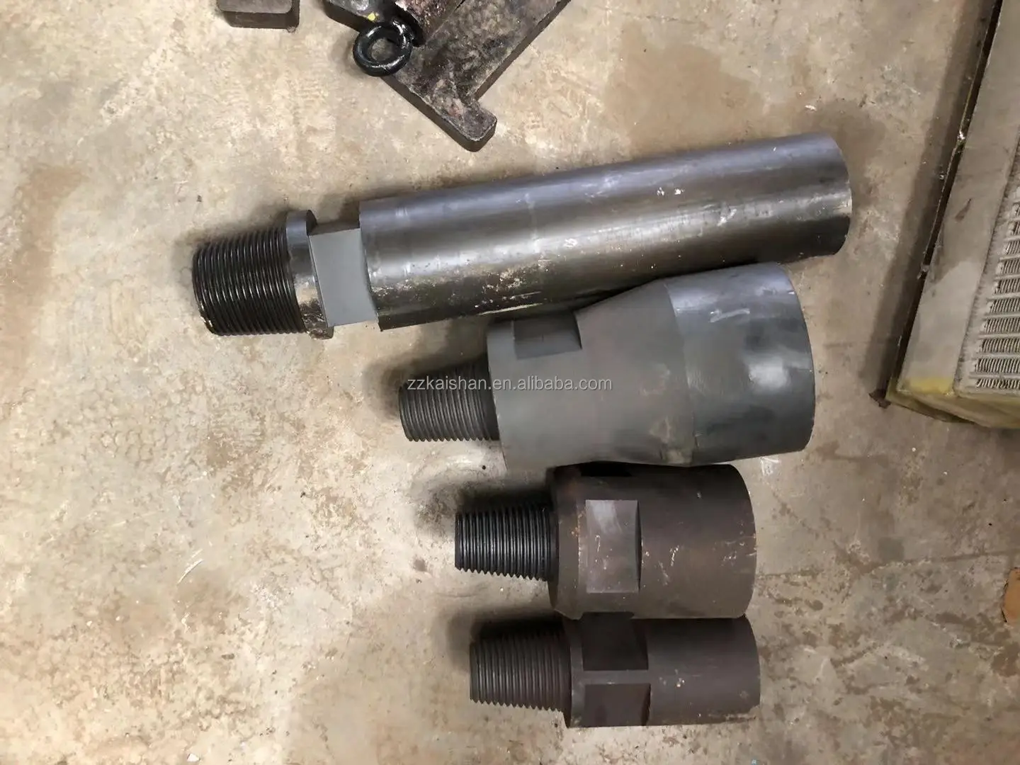 customized drilling tool drilling rod Hammer transition adapter  Front and Rear Joint for water well drilling rig