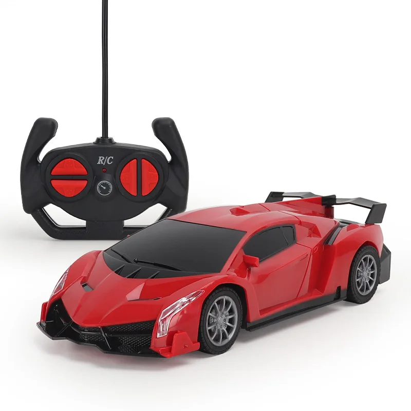 Rechargeable High Speed RC Cars Vehicle Racing Toys For Boys Girls Hobby With Led Light Remote Control Car