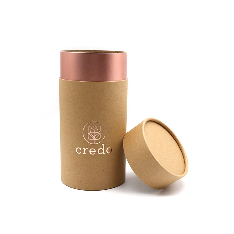Custom Essential Oil Packaging Paper Tube For Cosmetic Packaging OEM Cylinder Box Packaging for Essential Oil bottle
