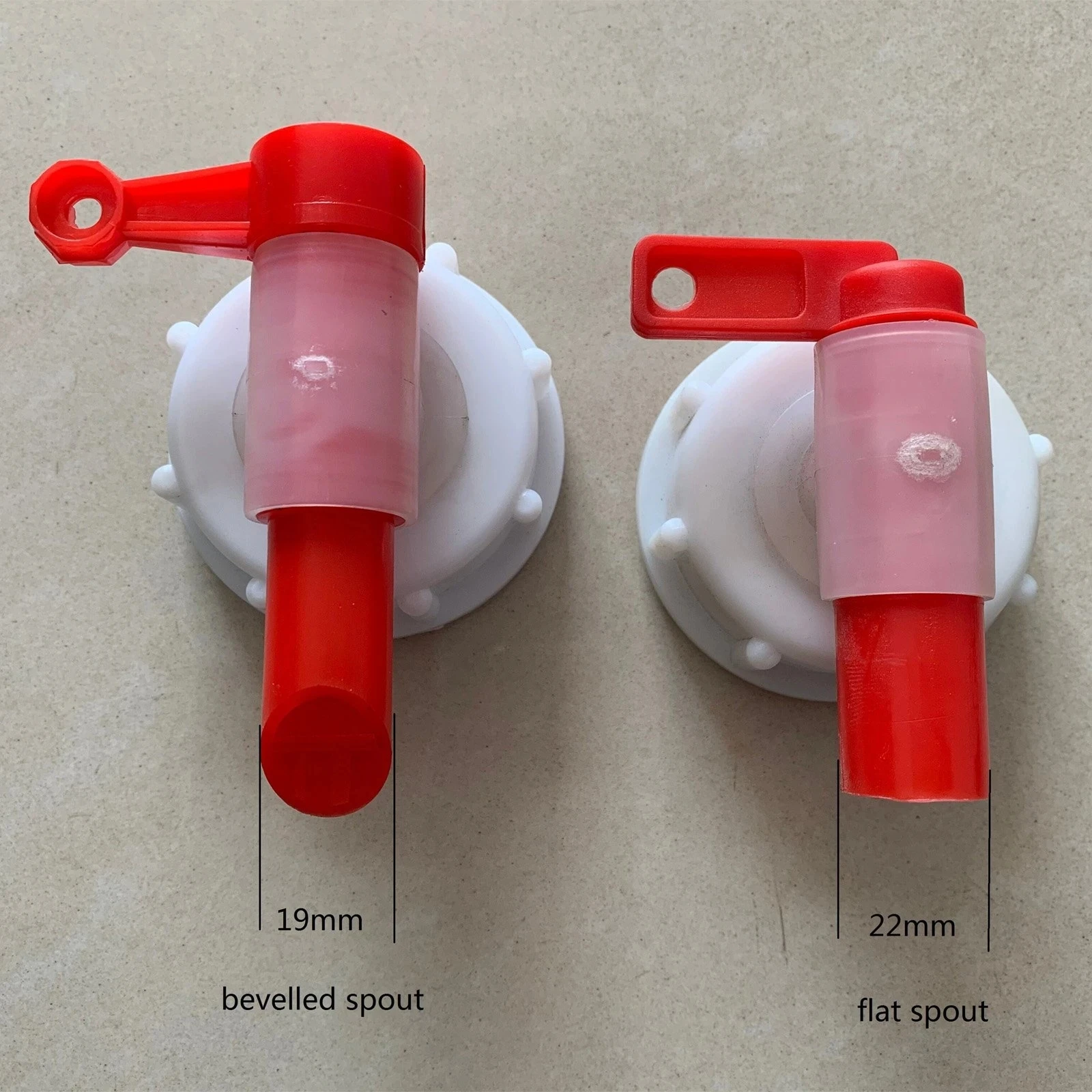 DIN 61mm PE Plastic Barrel Dispensing Tap/Faucet for 20 liter Keg