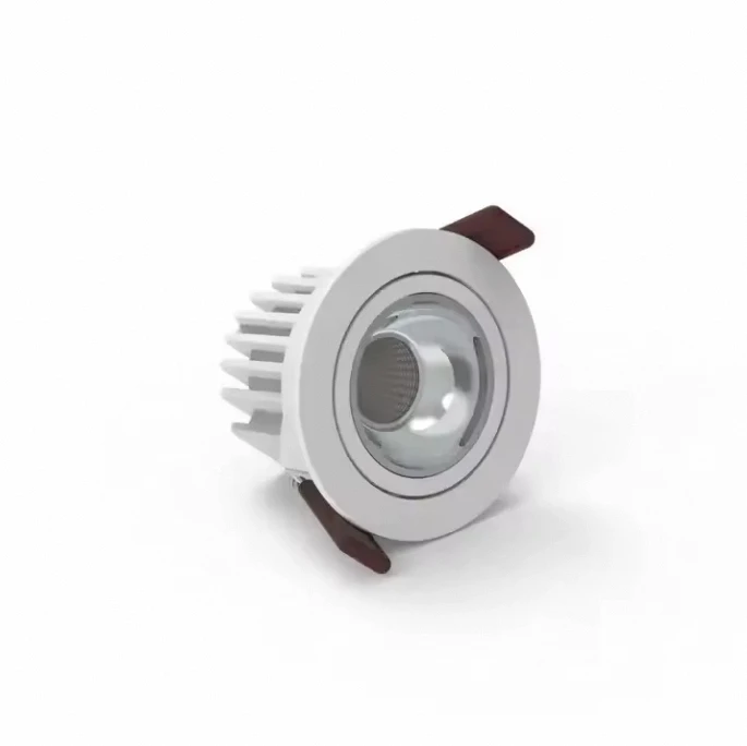 Factory Outlet Modern Aluminum Recessed Light Spot Round Recessed Cob Down Light For Showroom Light