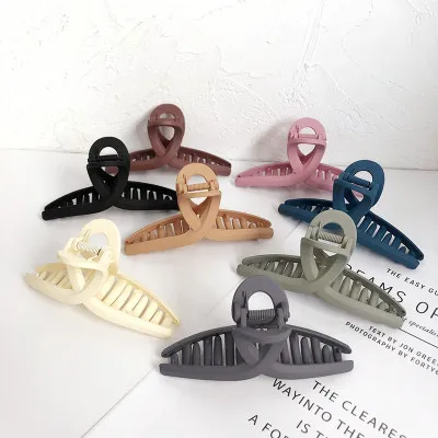 BELLEGIRL оптовая продажа одноцветная матовая моющаяся коготь для волос лица Модная водостойкая шпилька ванной простые цветные