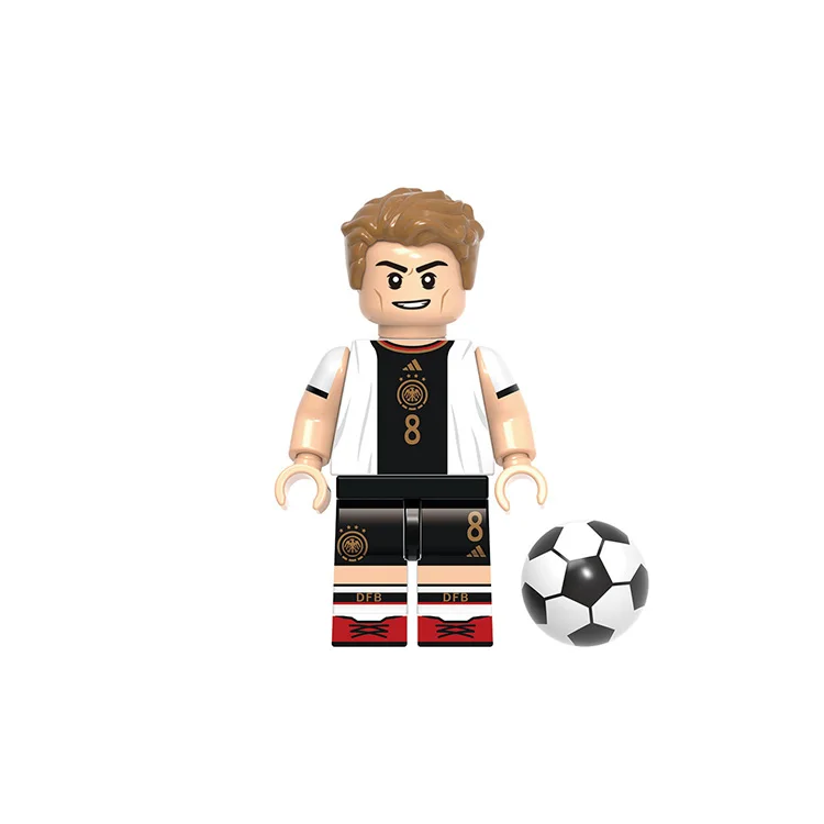 New Football Stars soccer Figure Block Mini Characters Mini Building Block Figure Collect Toy