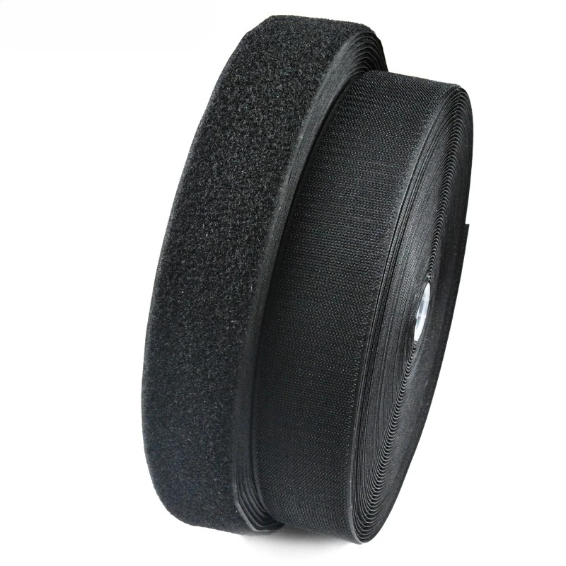 50mm Top Sale Hook And Loop Strap Sticky Industrial Strength Sew On Adhesive Hook And Loop Velcroes Hook And Loop Tape lcroes T